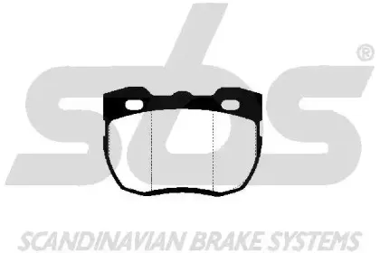 Комплект тормозных колодок, дисковый тормоз sbs купить
