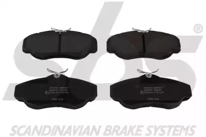 Комплект тормозных колодок, дисковый тормоз sbs купить