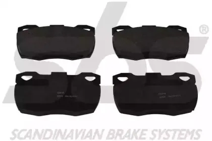 Комплект тормозных колодок, дисковый тормоз sbs купить