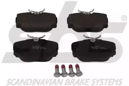 Комплект тормозных колодок, дисковый тормоз sbs купить