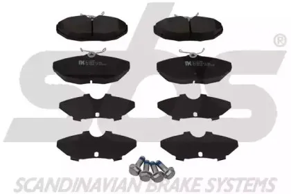 Комплект тормозных колодок, дисковый тормоз sbs купить