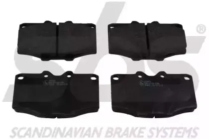 Комплект тормозных колодок, дисковый тормоз sbs купить