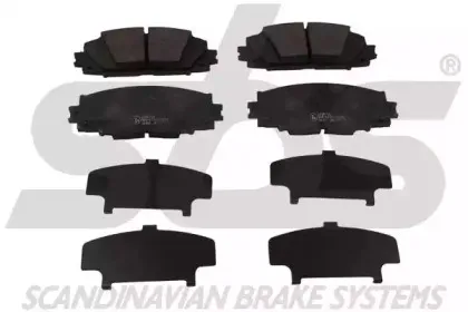 Комплект тормозных колодок, дисковый тормоз sbs купить