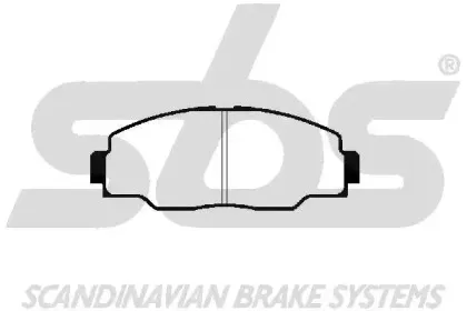 Комплект тормозных колодок, дисковый тормоз sbs купить