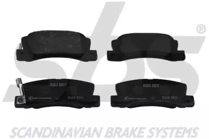 Комплект тормозных колодок, дисковый тормоз sbs купить
