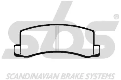 Комплект тормозных колодок, дисковый тормоз sbs купить