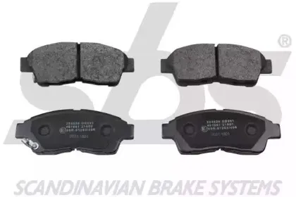Комплект тормозных колодок, дисковый тормоз sbs купить