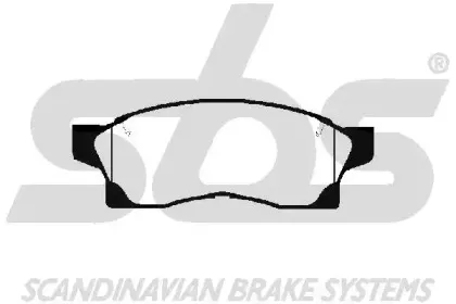 Комплект тормозных колодок, дисковый тормоз sbs купить