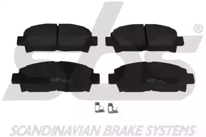 Комплект тормозных колодок, дисковый тормоз sbs купить