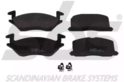 Комплект тормозных колодок, дисковый тормоз sbs купить