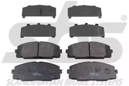 Комплект тормозных колодок, дисковый тормоз sbs купить