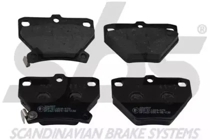 Комплект тормозных колодок, дисковый тормоз sbs купить