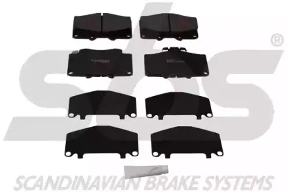 Комплект тормозных колодок, дисковый тормоз sbs купить