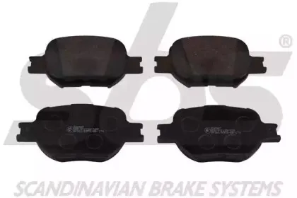 Комплект тормозных колодок, дисковый тормоз sbs купить