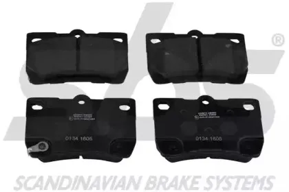 Комплект тормозных колодок, дисковый тормоз sbs купить