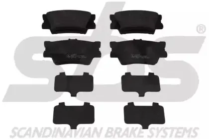 Комплект тормозных колодок, дисковый тормоз sbs купить