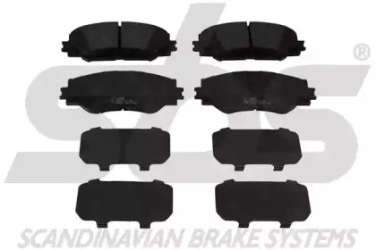 Комплект тормозных колодок, дисковый тормоз sbs купить