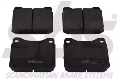 Комплект тормозных колодок, дисковый тормоз sbs купить