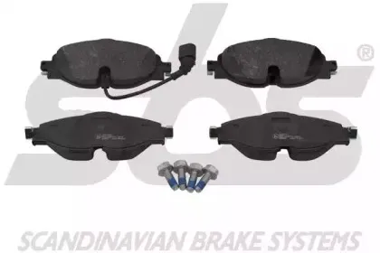 Комплект тормозных колодок, дисковый тормоз sbs купить