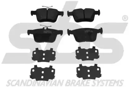 Комплект тормозных колодок, дисковый тормоз sbs купить