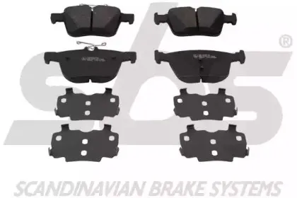 Комплект тормозных колодок, дисковый тормоз sbs купить