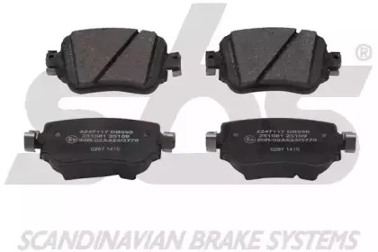 Комплект тормозных колодок, дисковый тормоз sbs купить