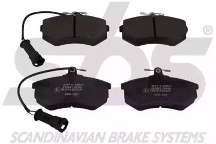 Комплект тормозных колодок, дисковый тормоз sbs купить
