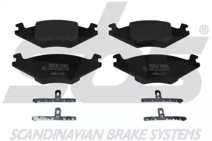 Комплект тормозных колодок, дисковый тормоз sbs купить