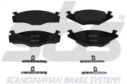 Комплект тормозных колодок, дисковый тормоз sbs купить