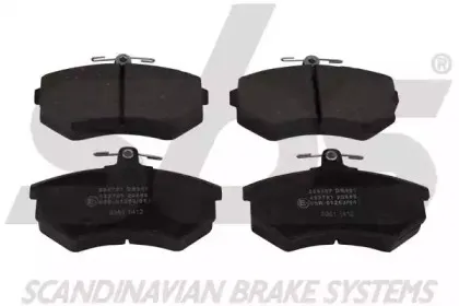 Комплект тормозных колодок, дисковый тормоз sbs купить