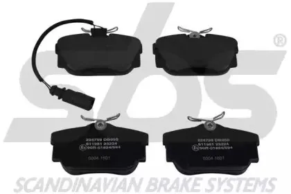Комплект тормозных колодок, дисковый тормоз sbs купить