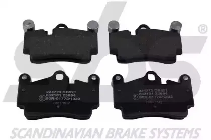 Комплект тормозных колодок, дисковый тормоз sbs купить