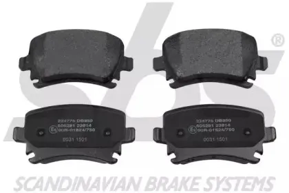 Комплект тормозных колодок, дисковый тормоз sbs купить