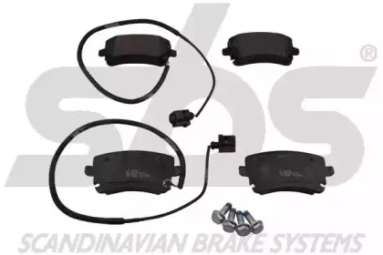 Комплект тормозных колодок, дисковый тормоз sbs купить