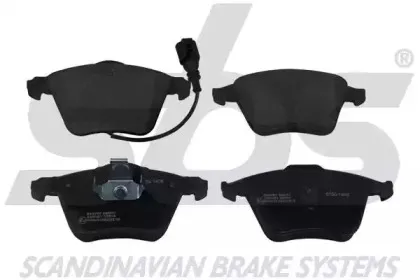 Комплект тормозных колодок, дисковый тормоз sbs купить