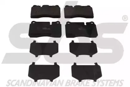 Комплект тормозных колодок, дисковый тормоз sbs купить