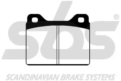 Комплект тормозных колодок, дисковый тормоз sbs купить