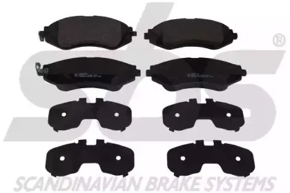 Комплект тормозных колодок, дисковый тормоз sbs купить