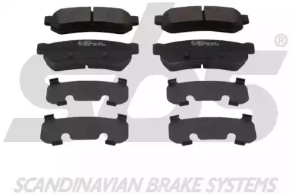 Комплект тормозных колодок, дисковый тормоз sbs купить