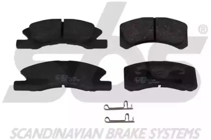 Комплект тормозных колодок, дисковый тормоз sbs купить