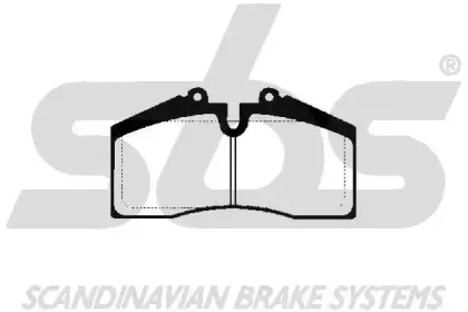Комплект тормозных колодок, дисковый тормоз sbs купить