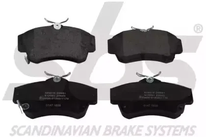Комплект тормозных колодок, дисковый тормоз sbs купить