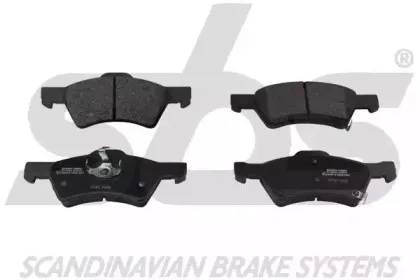 Комплект тормозных колодок, дисковый тормоз sbs купить