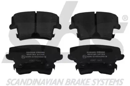 Комплект тормозных колодок, дисковый тормоз sbs купить