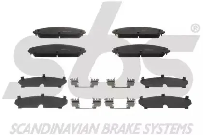 Комплект тормозных колодок, дисковый тормоз sbs купить