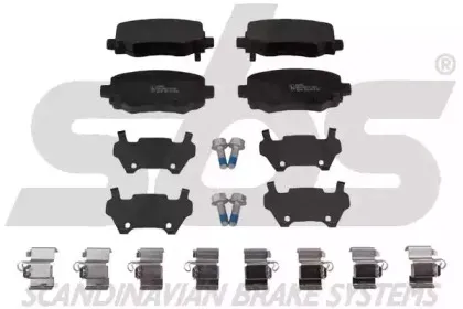 Комплект тормозных колодок, дисковый тормоз sbs купить