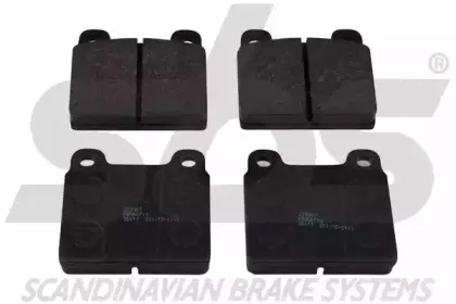 Комплект тормозных колодок, дисковый тормоз sbs купить