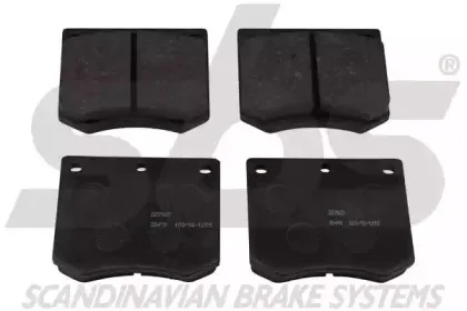Комплект тормозных колодок, дисковый тормоз sbs купить