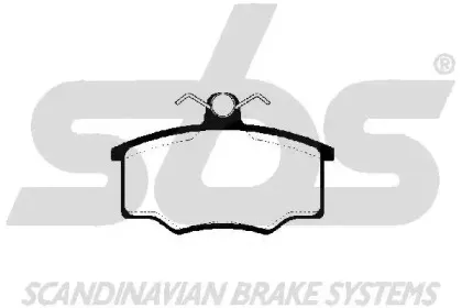 Комплект тормозных колодок, дисковый тормоз sbs купить