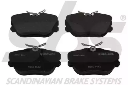 Комплект тормозных колодок, дисковый тормоз sbs купить